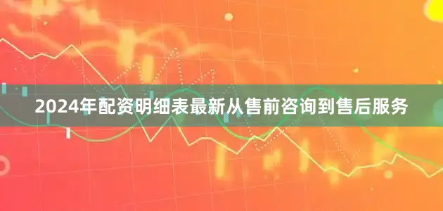2024年配资明细表最新从售前咨询到售后服务